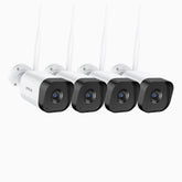 8MP-WLAN-Kamera, kompatibel mit dem drahtlosen WS800-NVR-System